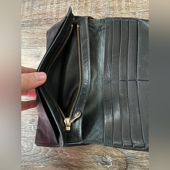 Vintage BOTTEGA VENETA black wallet - read description - Picture 11 of 16